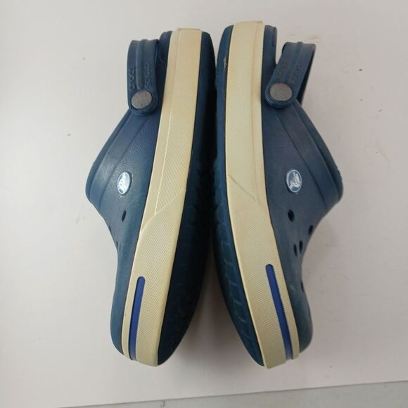 Crocs Old School Retro Style Blue Unisex Shoe. Woman's 7/Men's 6. FITS SMALLER. - Picture 6 of 8